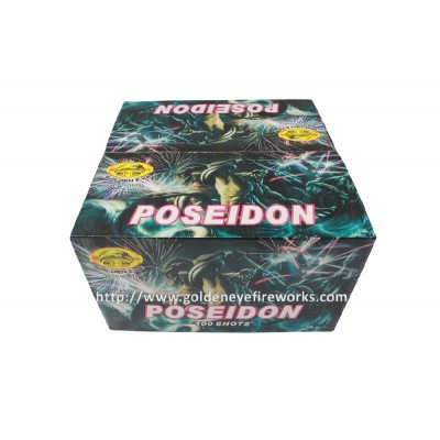 Kembang Api Poseidon Cakes 1.00 inch 100 Shots - GE1100B